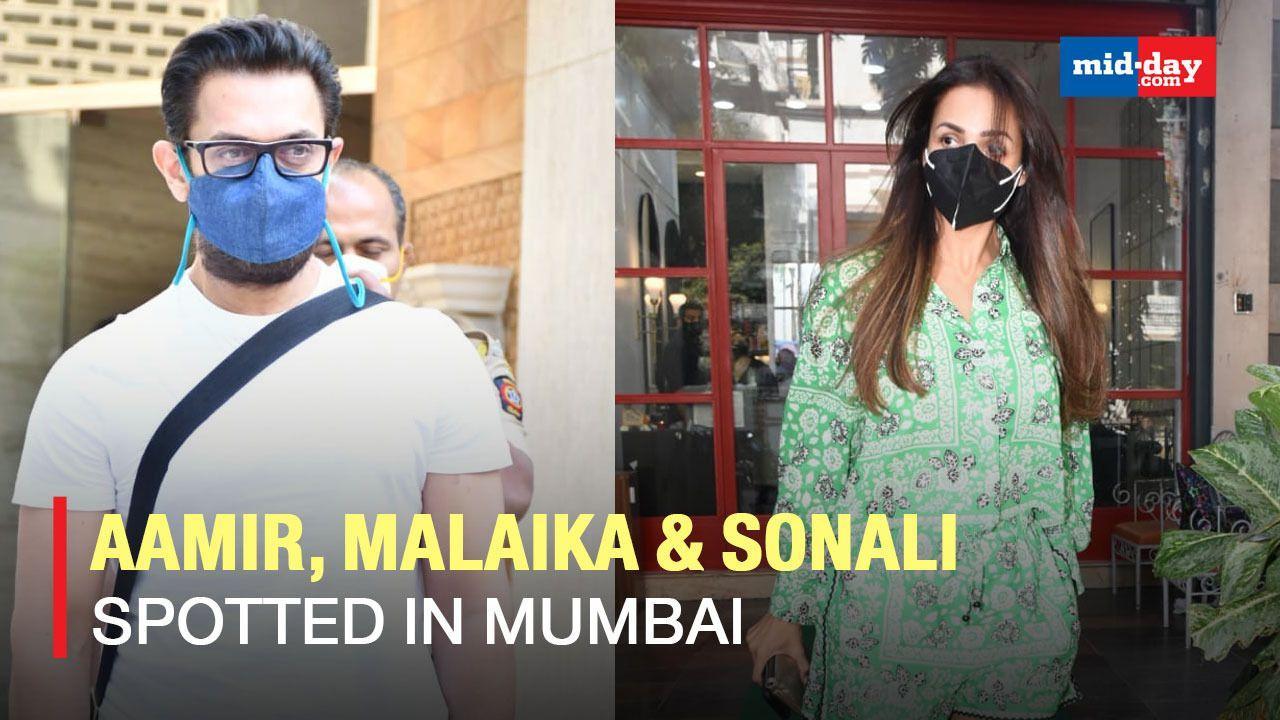 Aamir Khan, Malaika Arora & Other Celebs Were Spotted On The Streets Of Mumbai